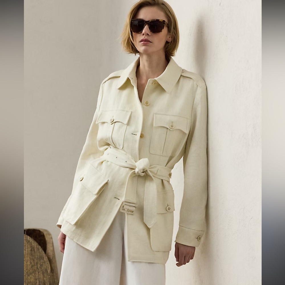Purple Label Ralph Lauren Collection Sydney Linen Basket Weave
Field Jacket 2025